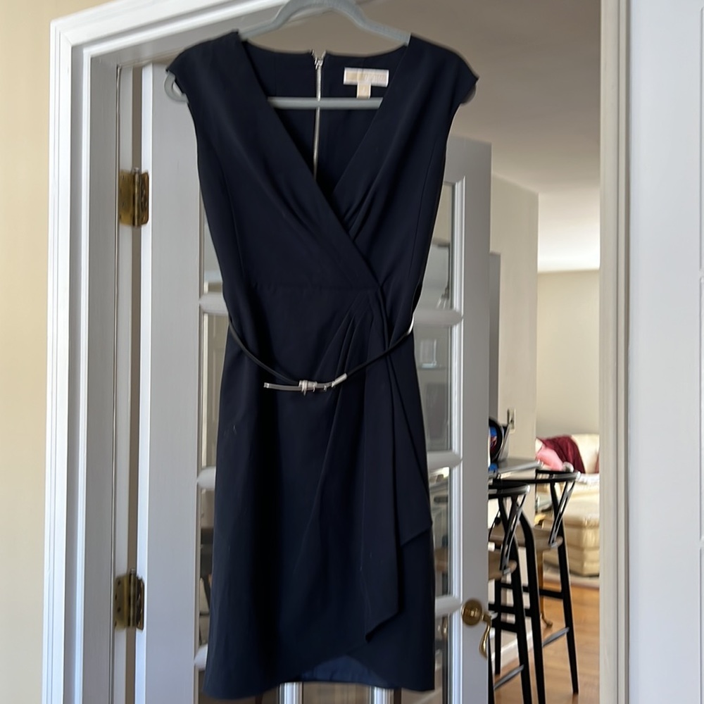 Beautiful Sleeveless, Michael Kors Navy Blue Dress. Never Worn. Navy Blue